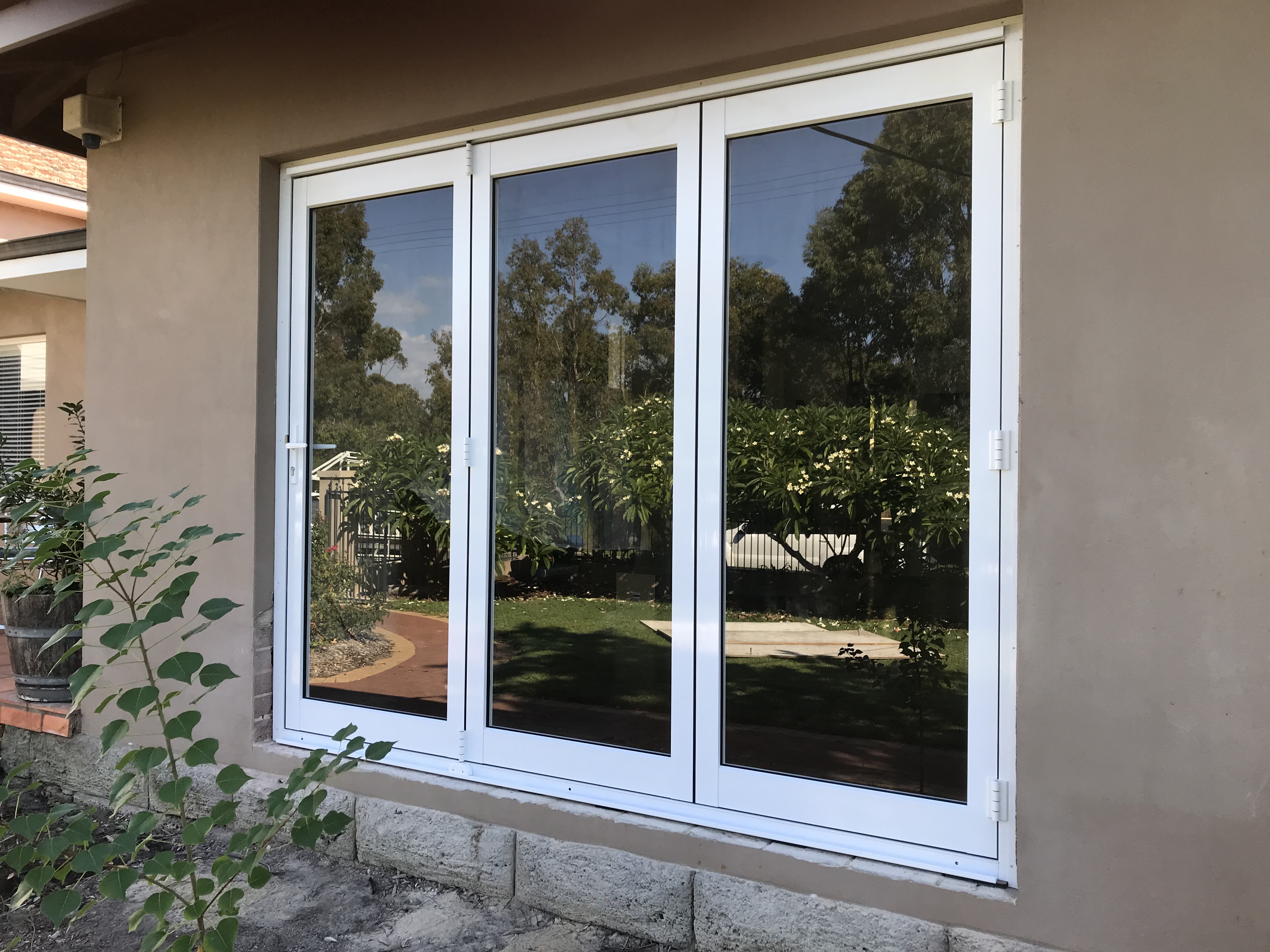 exterior bifolding doors in Western Australia