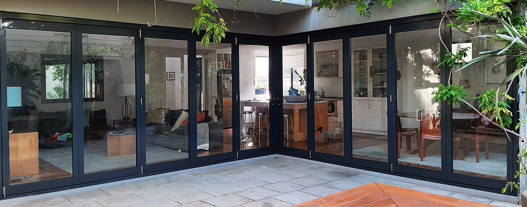 Bifold Doors Perth Wa Exterior Aluminium Bifolding Doors Residential Commercial